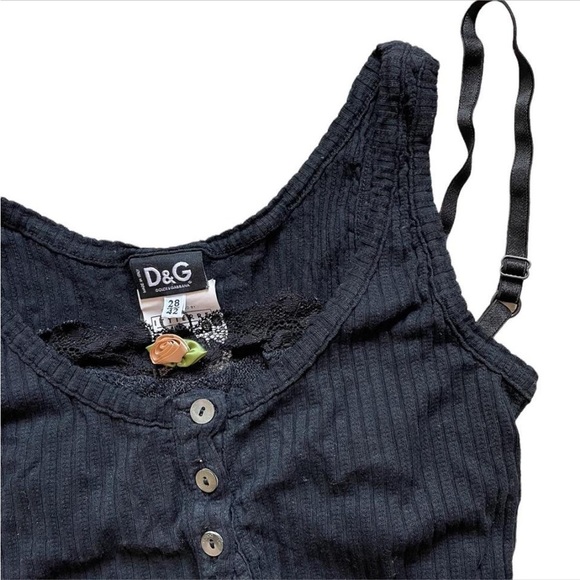 DOLCE & GABBANA LAYERED TANK TOP - Picture 3 of 4